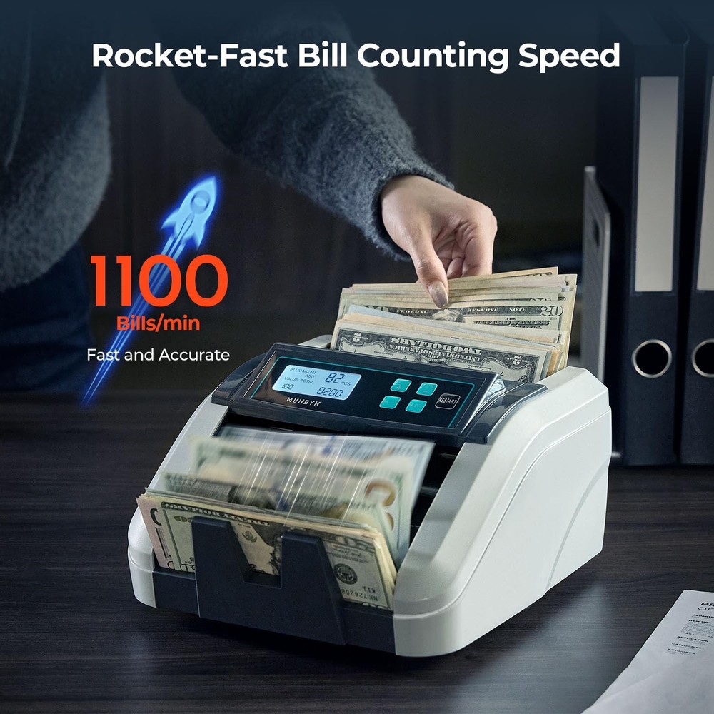 IMC51 Money Counter Machine Count Value, Add+Batch/Add+ Value Mode Bill Count...