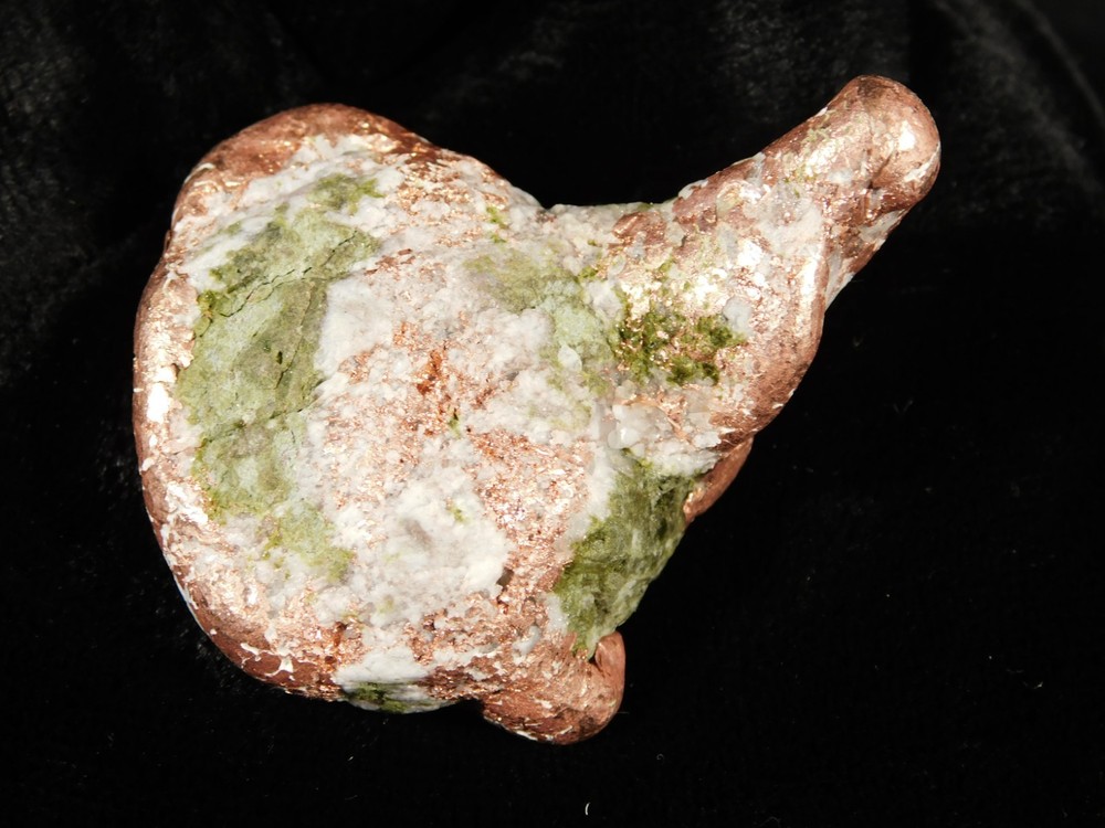 Heavy Solid 100% Natural COPPER NUGGET or Native Copper Float Michigan 103gr