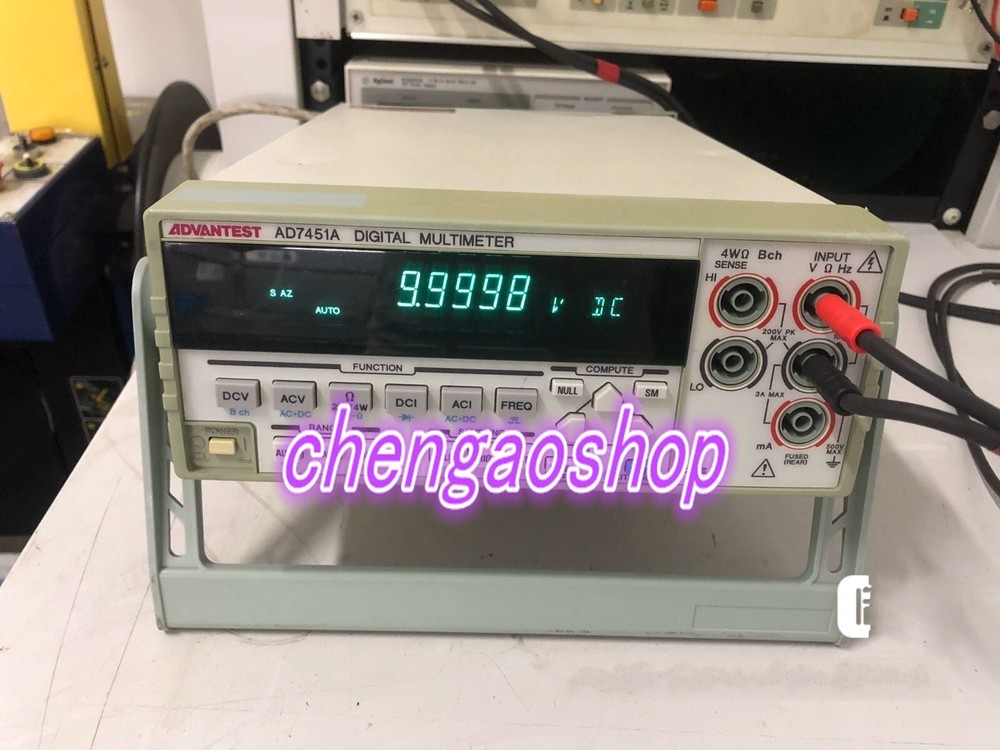 1PC 100% Test Advantest AD7451A Digital Multimeter