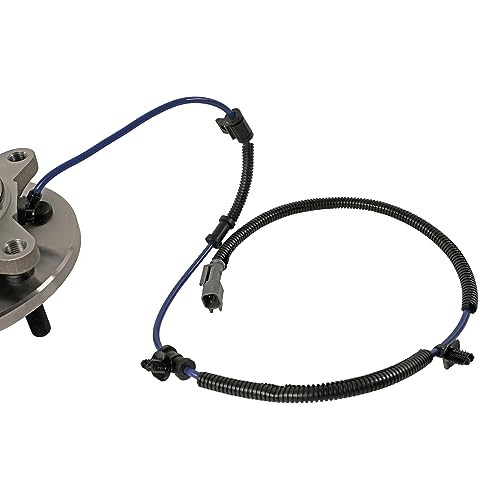 MOOG Front Wheel Bearing & Hub Assembly - Direct Replacement Unit - Rust