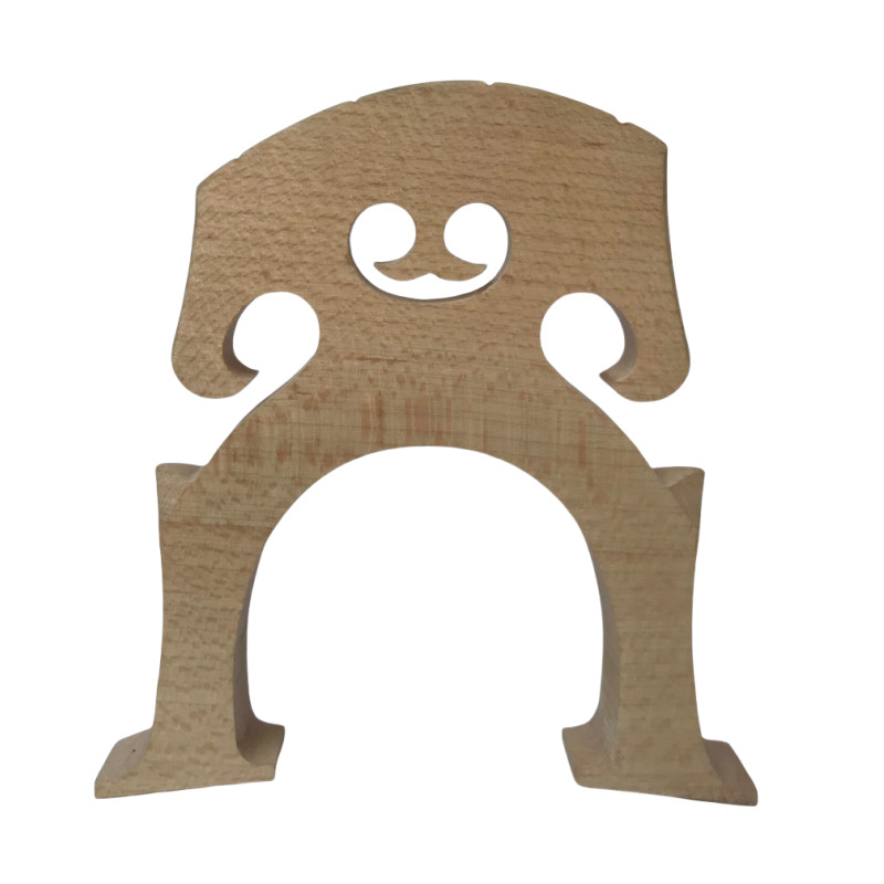 Pre-fitted with a generic cut 4/4 Size Belgium style Cello Bridge