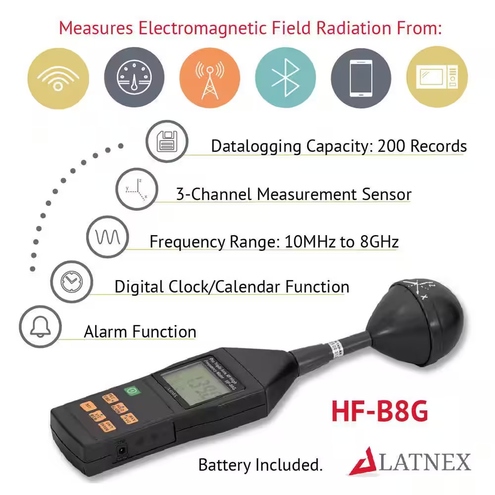 HF-B8G Professional High Frequency and RF Meter