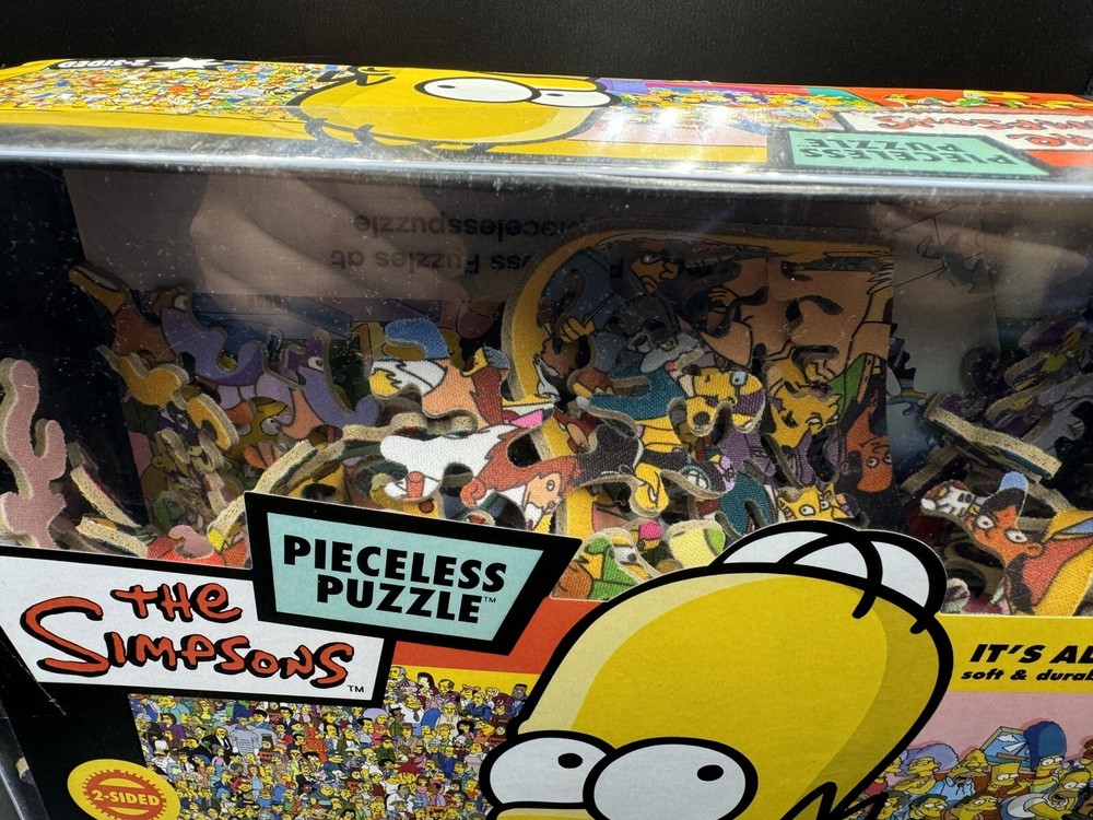 The Simpsons Pieceless 2-Sideed Puzzle By Ceaco (2007)