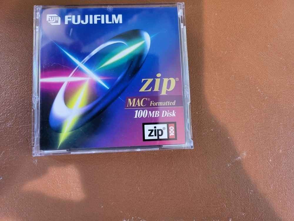 Fujifilm 100 mb Mac Formatted Zip Disk