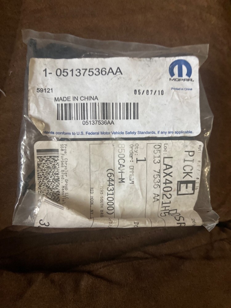 NEW  MOPAR 05137536AA Parking Aid Sensor OEM