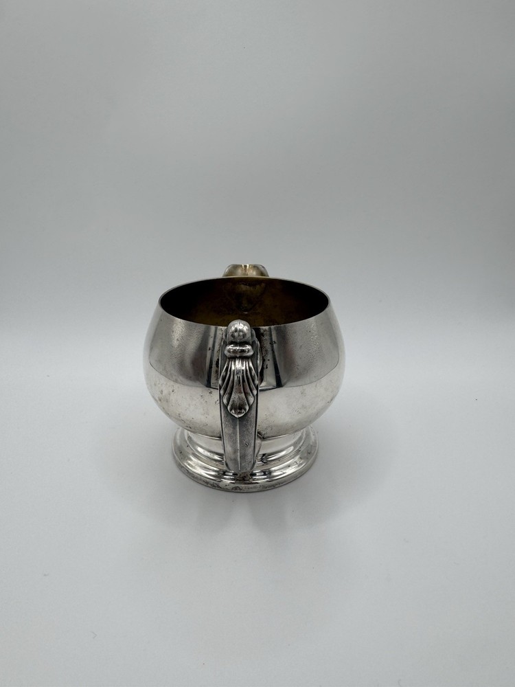Oneida Silverplate Creamer Antique Ornate Handle Elegant Vintage Tableware