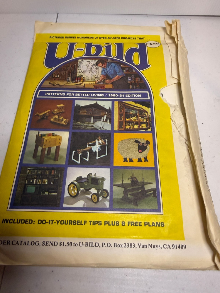 U-BILD Patterns for Better Living 1980-81 Edition Gym 4 Patterns Book