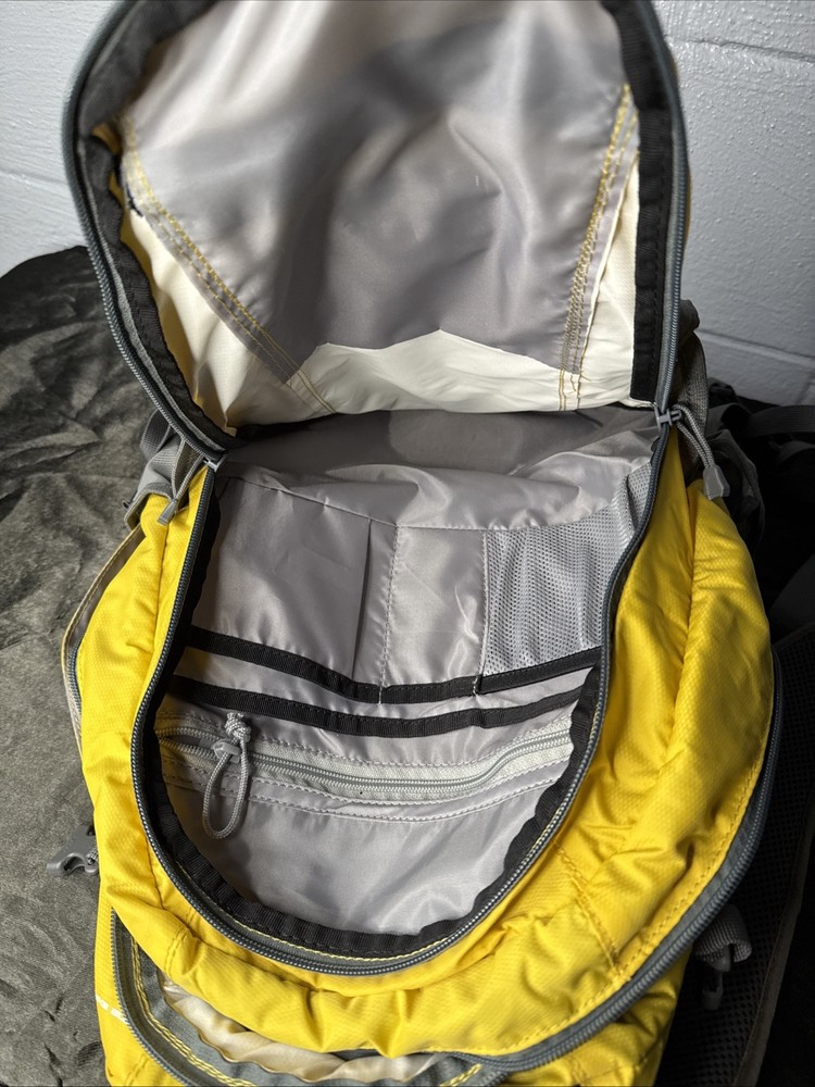 CAMELBAK Alpine Explorer Backpack, Fits 100oz Bladder - Yellow/ Gray