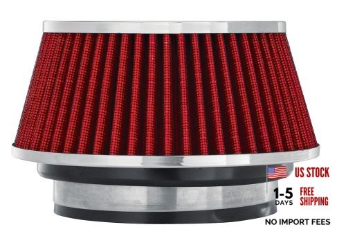 Performance Universal Clamp-On Air Filter: High Performance,Washable Filter: