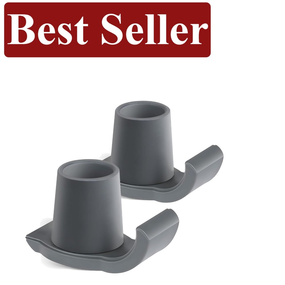Enhanced Stability Walker Ski Glides - 2-Pack Durable Mobility Aids for Seniors