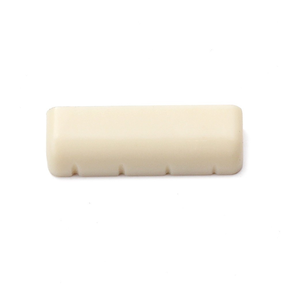 Ivory Plastic Bridge Nut Parts Replacement for 4 String Banjo banjo nut