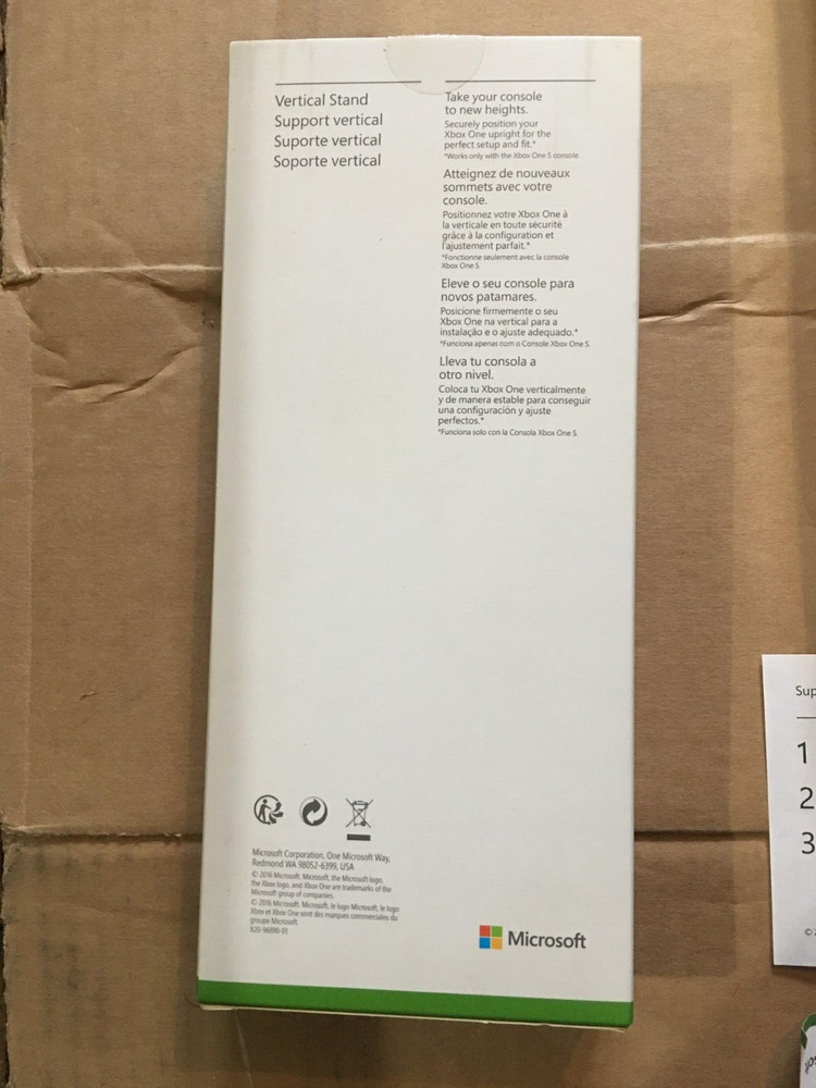 Microsoft Xbox One S Vertical Stand | 3AR-0001 OEM