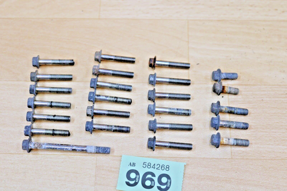 Honda CBR 250 R Outer Engine Case Bolt Set    Oem 2011 - 2013