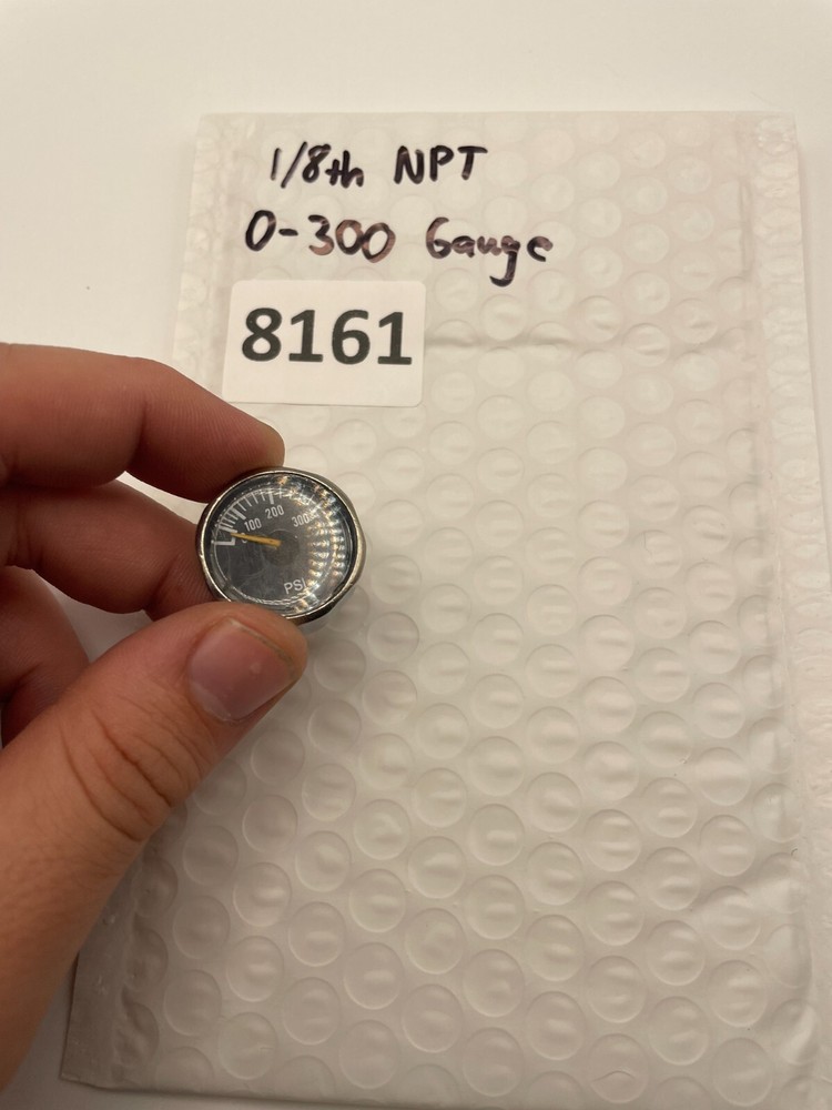 1/8th NPT 0-300 Gauge