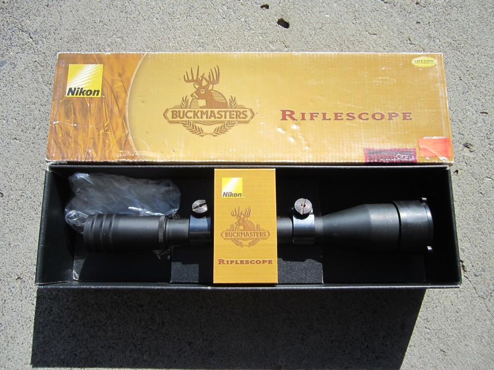 ORIGINAL REDFIELD TRACKER 4x  40 MATTE BLACK RIFLE SCOPE