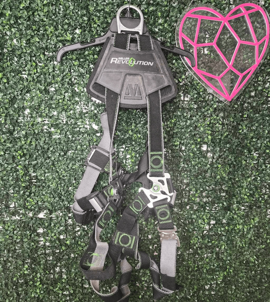 Miller Revolution tower climbing harness