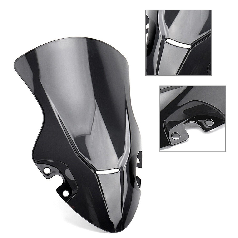 Front Windshield WindScreen Fairing Wind Deflector For CFMOTO 450 SR 22-23 Black