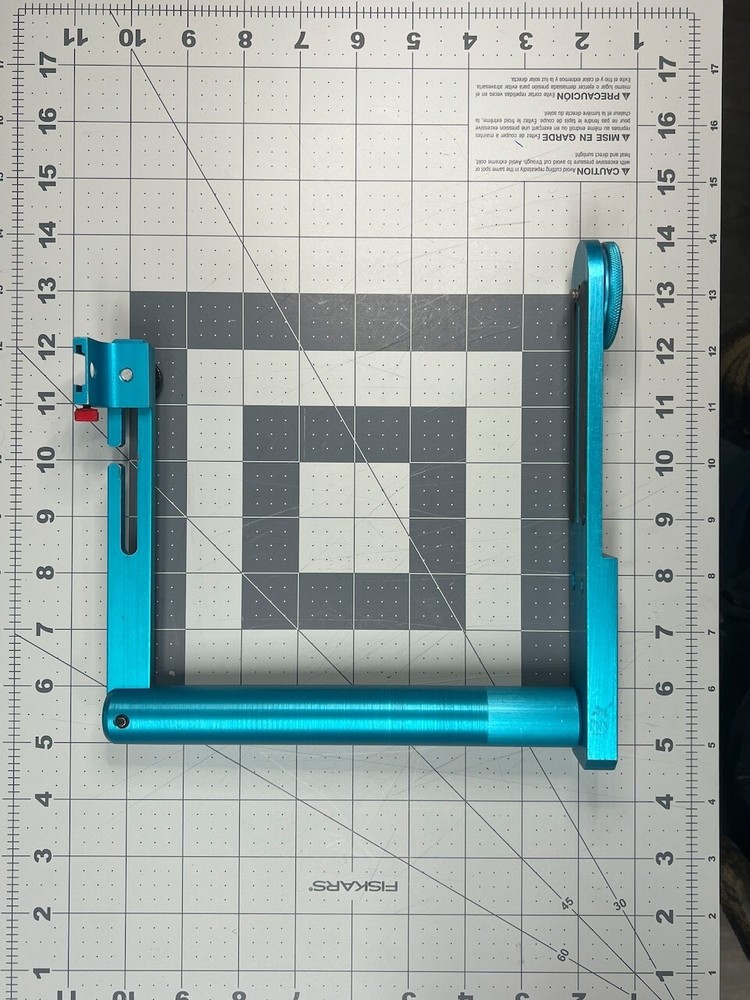 Siegelite Stratos M3RT Adjustable Anodized Blue Flash Bracket - Rare