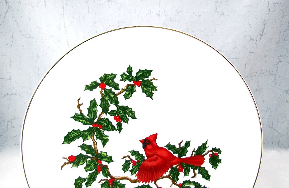 Lefton China CARDINAL 01657 Dinner Plate(s) EXCELLENT