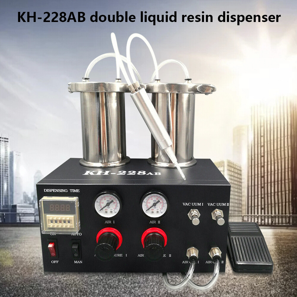 Epoxy Resin AB Glue Automatic Double Liquid Dispenser CNC