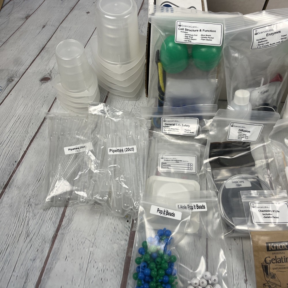 eScience Labs Kit 1286 Science Interactive lab kit For Biology