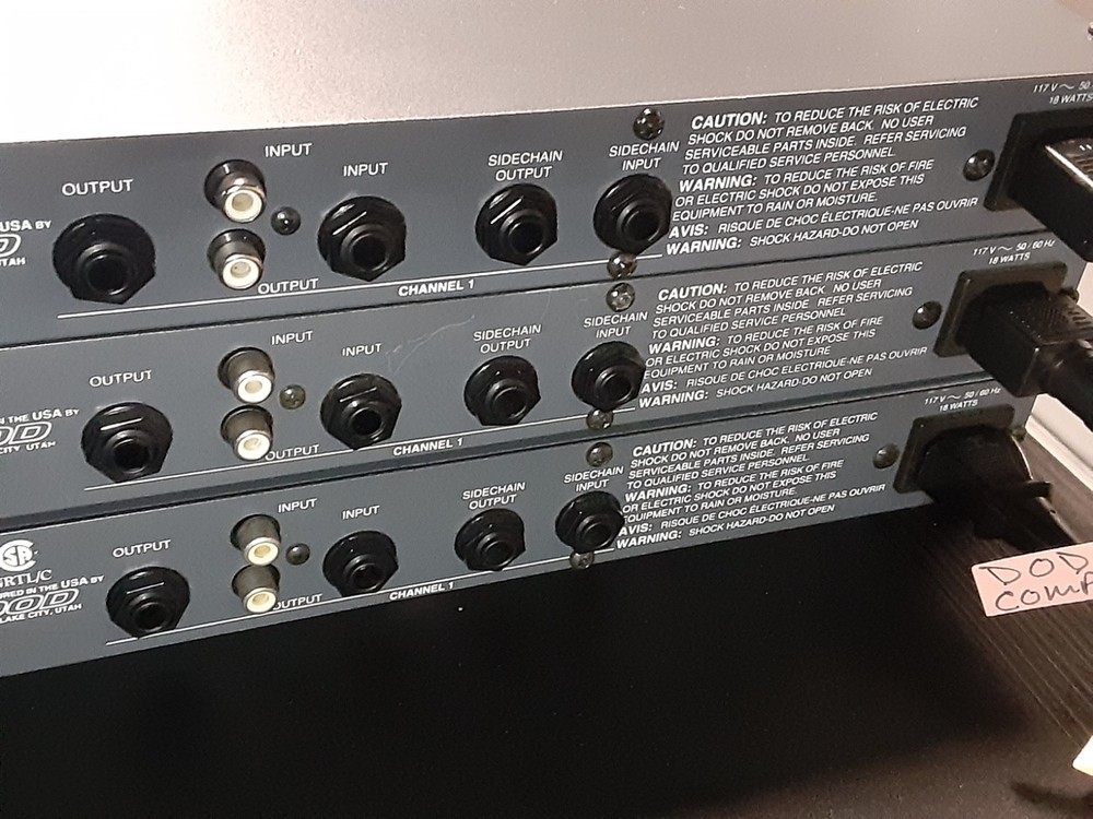 DOD 866 Series II, Gate,Compressor, Limiter ( 3 Unit Bundle )