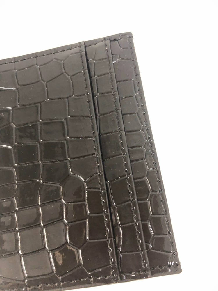Black Card Holder Wallet Unisex