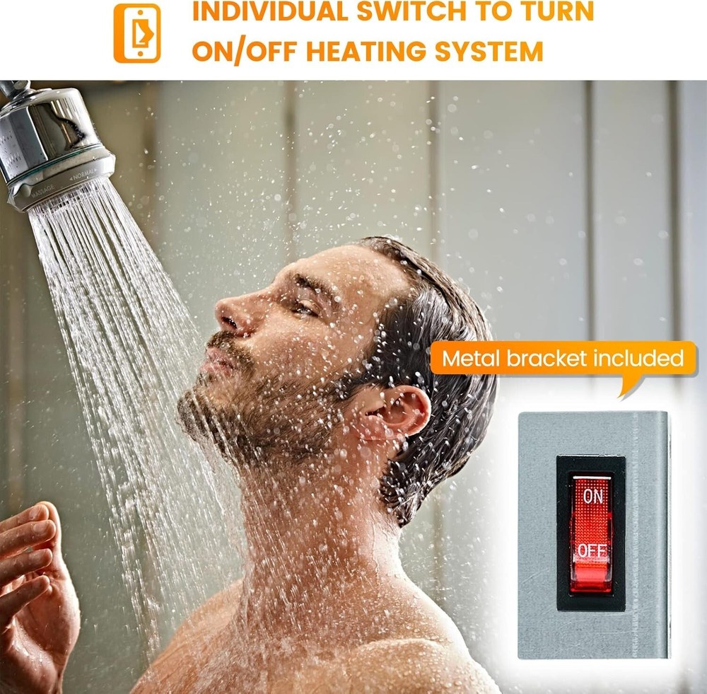 RV Hot Water Hybrid Heat Kit with 304 Stainless Steel Heating Rod for Efficient