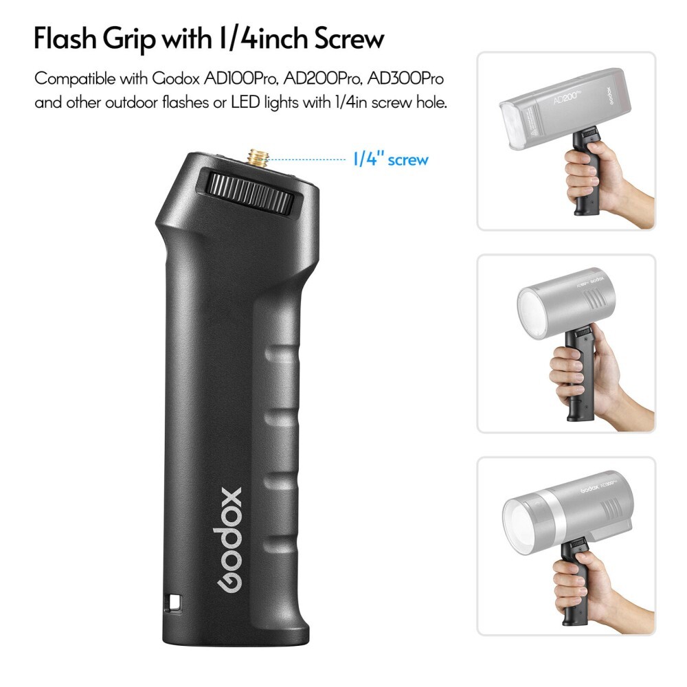 Godox FG-100 Flash Handle Grip For AD100pro AD200 AD200pro Camera LED Light