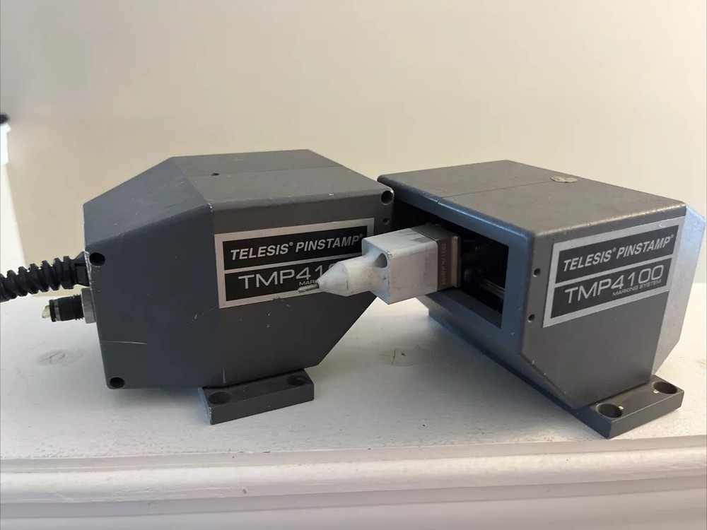 Lot Of (2) Telesis Pinstamp TMP4100