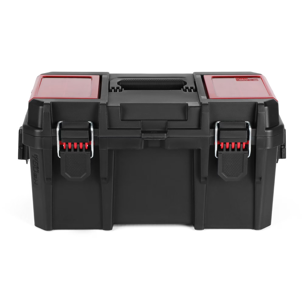 Hyper Tough 16" Toolbox Heavy Duty Resin Tool Box w Organizer