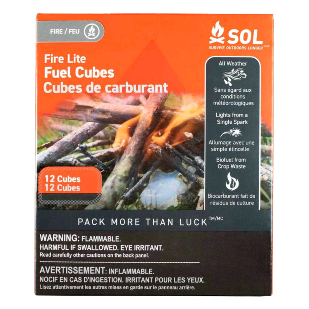 SOL Fire Lite Fuel Cubes: 12-pack [2-sets]