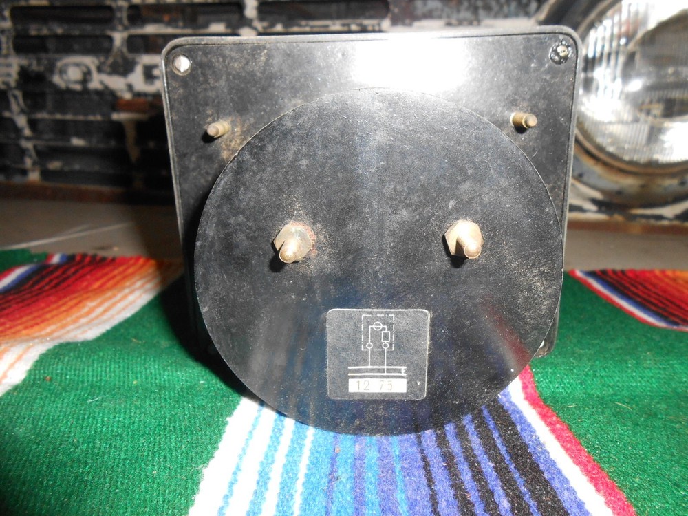 Vintage INDEX Volt Meter Mod E 90 SS 1275