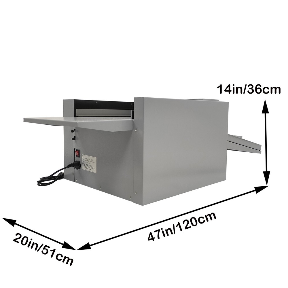 110V 13'' Electric2 Tools Creasing and Perforating Machine Indentation Machine