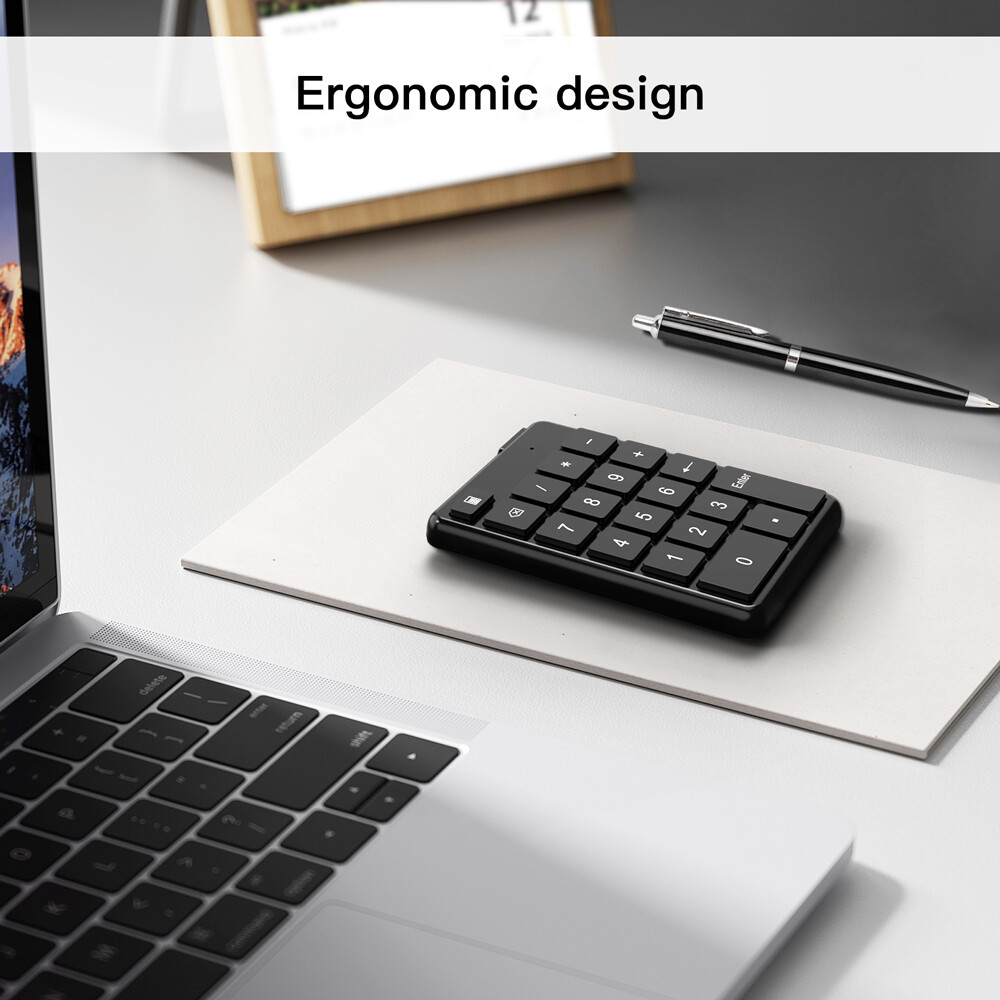 Numeric KeyboardLaptop External Mini Slim BT Keypad