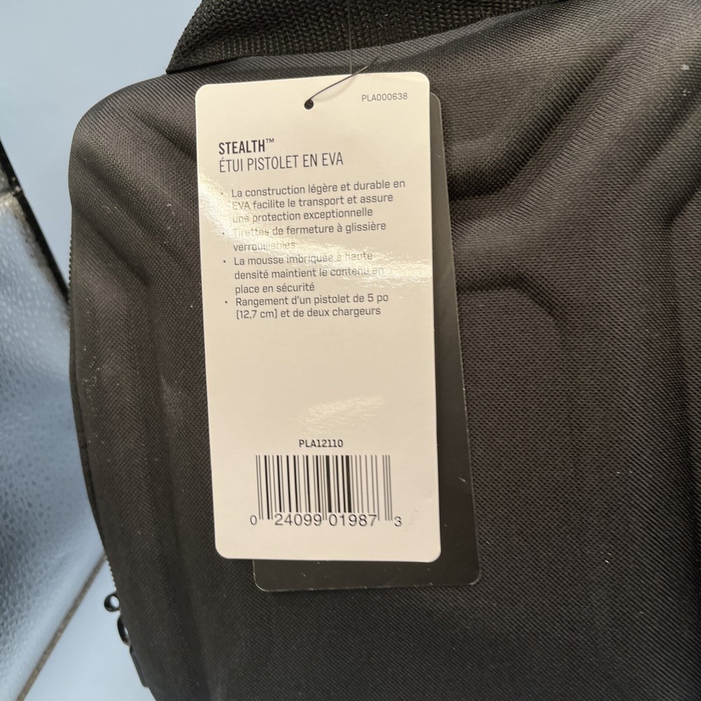 Plano Stealth EVA Single Pistol Soft Case Black