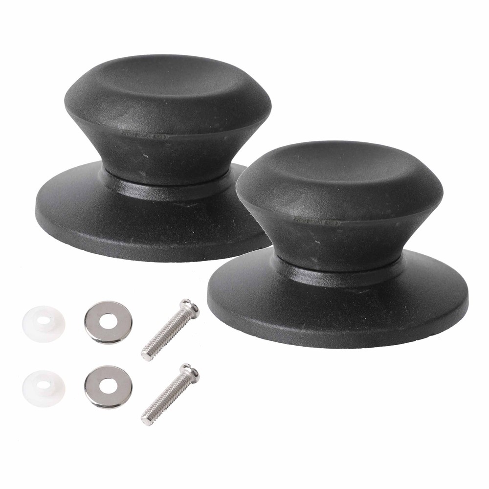 2 Pcs Universal Replacement Kitchen Cookware Grip Knob Handle For Pan Lid Cover