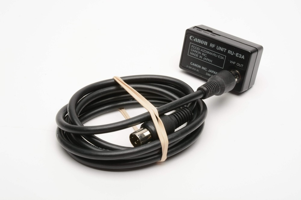 Canon RF Unit RU-E3A w/ cable - Mint