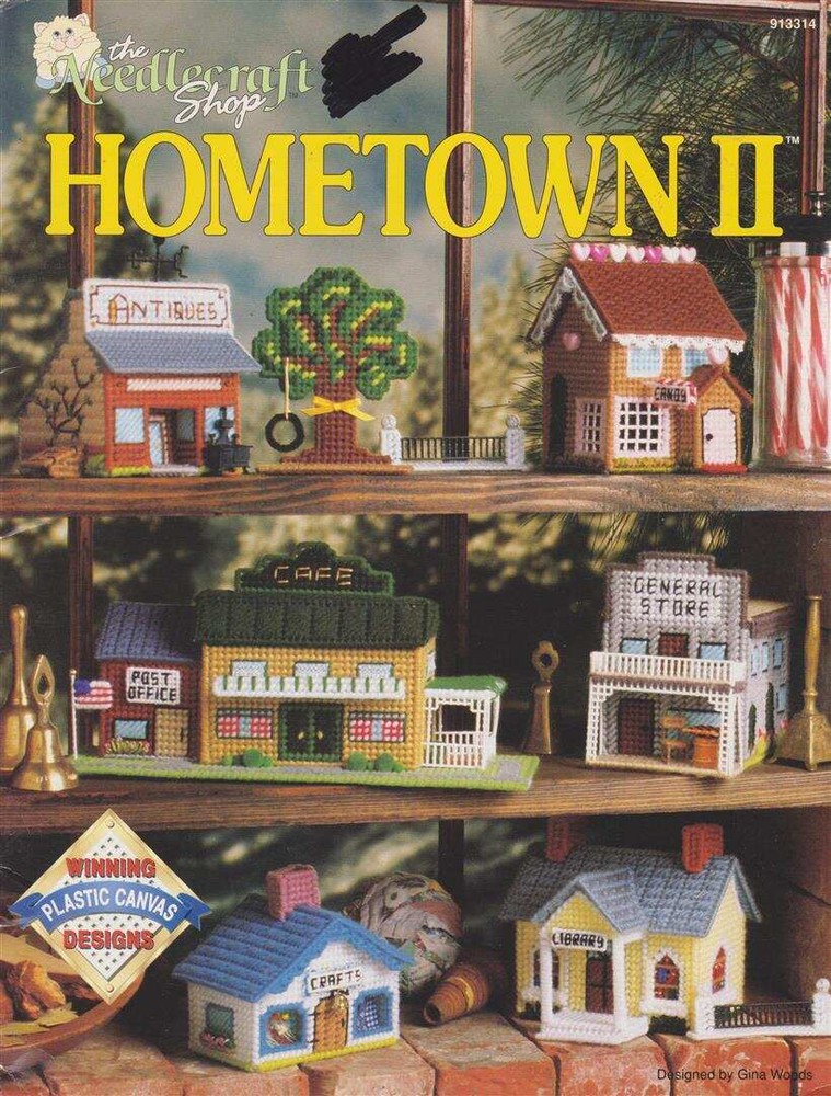 PLASTIC CANVAS HOMETOWN II WINNING DESIGNS