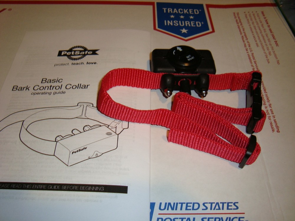 PetSafe Dog Stop Bark Shock Static Automatic Collar Training Pet Trainer Medium