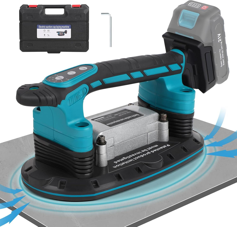 Tile Vibration Machine Installation Tool Makita 18V Battery Handheld Automatic