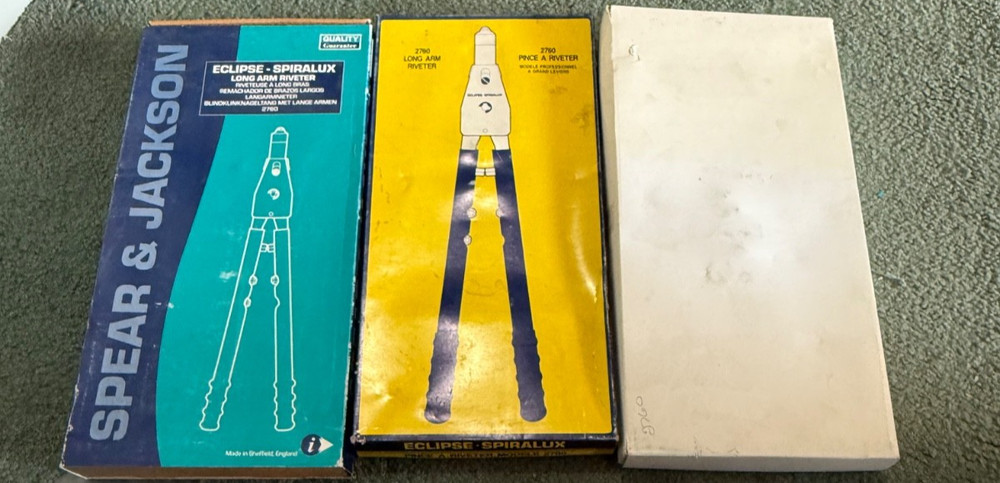 Eclipse Spiralux Long Arm Riveter #2760