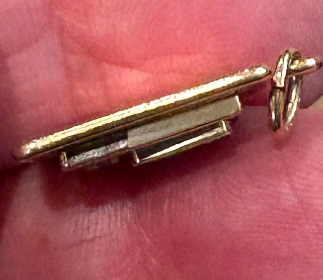 VINTAGE ANHEUSER BUSCH DIAMOND CHARM