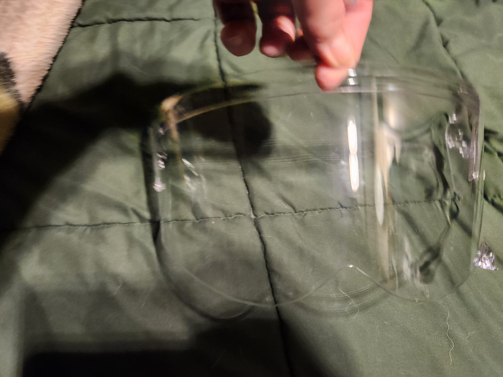 Simpson CLEAR Face Shield Ghost / Speed