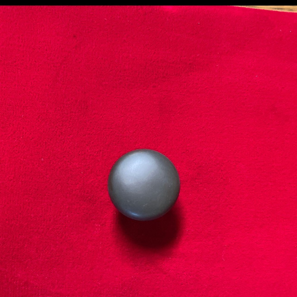 1-1/4" Simple Round Knob Matte Bronze