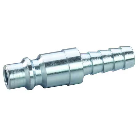 Speedaire 30E672 Coupler Plug, Hose Barb, 1/2, Steel