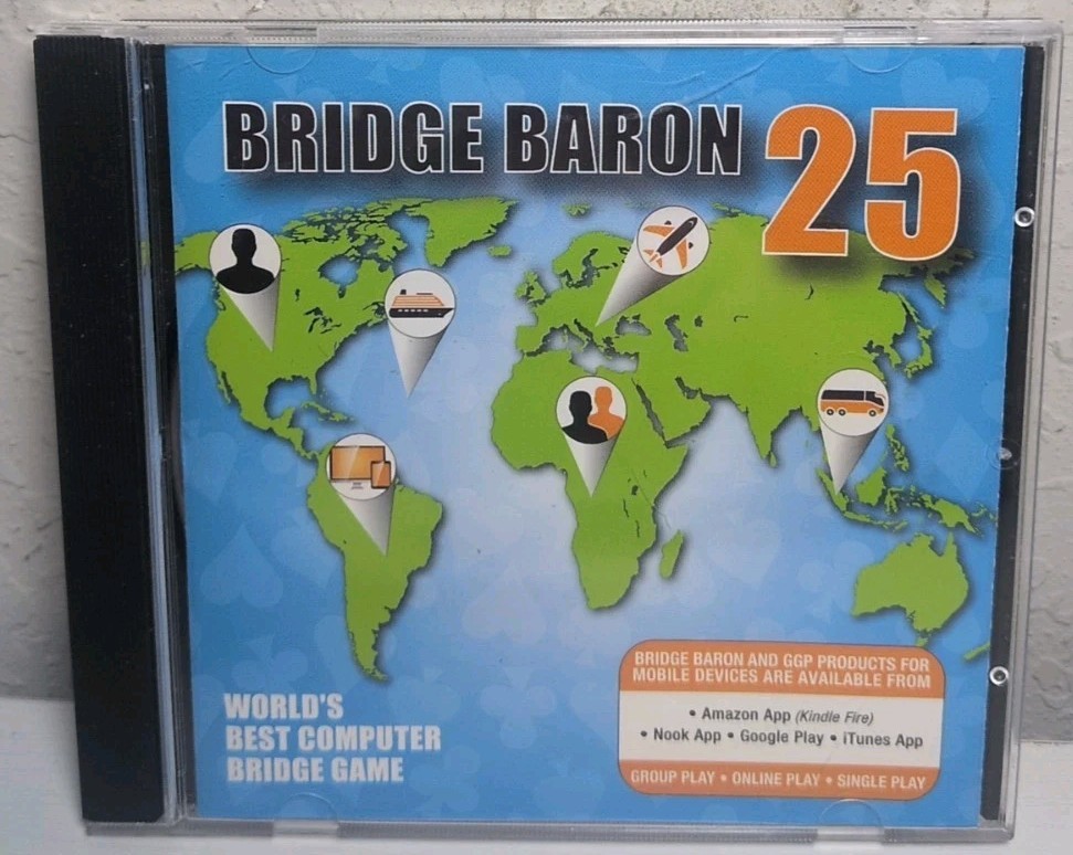 Bridge Baron 25 PC CD-ROM B350