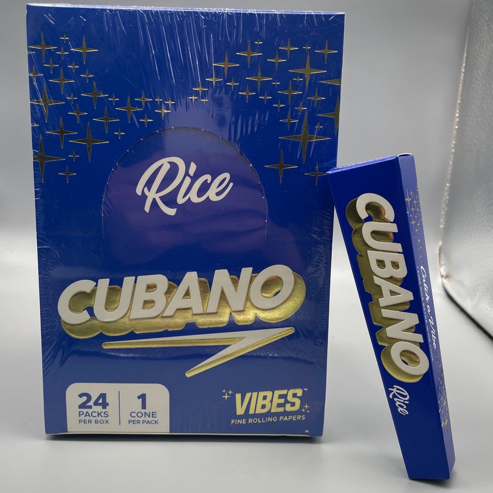 Vibes Cubano Cones Full Box-Rice-24pk