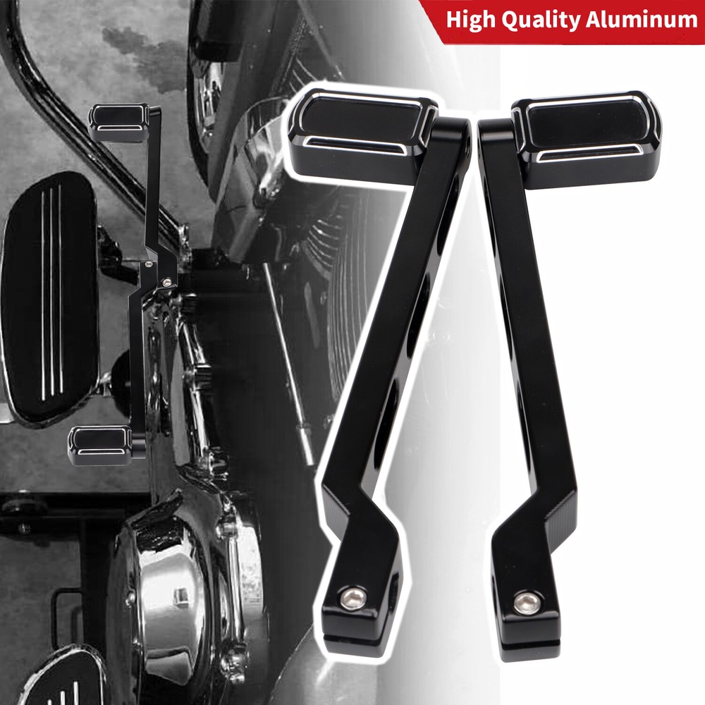 9.84" Extend Heel Toe Shift Lever Shifter Peg For Harley Road Glide King Black