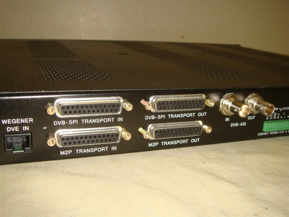 WEGENER UNITY UMX4010 UNITYMUX 4010 DATA MULTIPLEXER + COMPEL NETWORK CONTROL #2